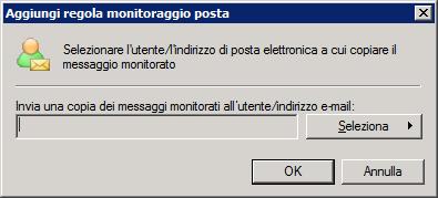 Abilitare/disabilitare le regole di monitoraggio individuali della posta facendo clic con il pulsante destro del mouse sulla regola di monitoraggio della posta e selezionando Abilita/Disabilita. 10.4.