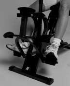 Facendo cosi` tonificherete la parte inferiore delle gambe. Incominciate con alcuni minuti per allenamento ed aumentate gradatamente.