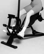 Facendo cosi` tonificherete la parte inferiore delle gambe. Incominciate con alcuni minuti per allenamento ed aumentate gradatamente.
