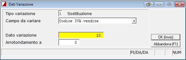 ALLALIQUOTA MA IL VOSTRO POTREBBE ESSERE DIVERSO, VEDERE COME LAVETE CREATO AL PUNTO PRECEDENTE): IMPORTANTE: *** RIPETERE LA STESSA PROCEDURA FILTRANDO GLI ARTICOLI CON