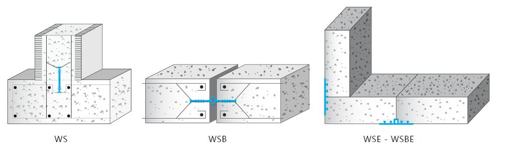 CARATTERISTICHE I profili Waterstops sono prodotti in PVC di elevata qualità sia nelle caratteristiche meccaniche che elastiche.