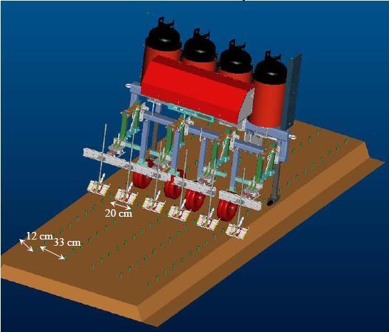 22 Di seguito è possibile visionare le possibili configurazioni del PIROTRACTOR in funzione delle diverse esigenze delle