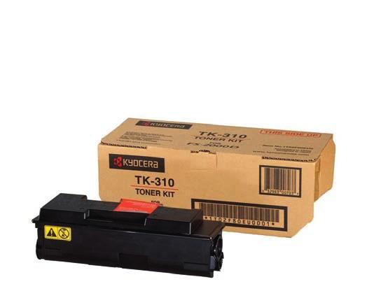 200pag) KITK310 1T02F80EU0 Toner Kit FS 2000D FS 3900DN FS 4000DN TK310 (12.000pag) KITK320 1T02F90EU0 Toner nero FS 2000D FS 3900DN FS 4000DN TK320 (15.