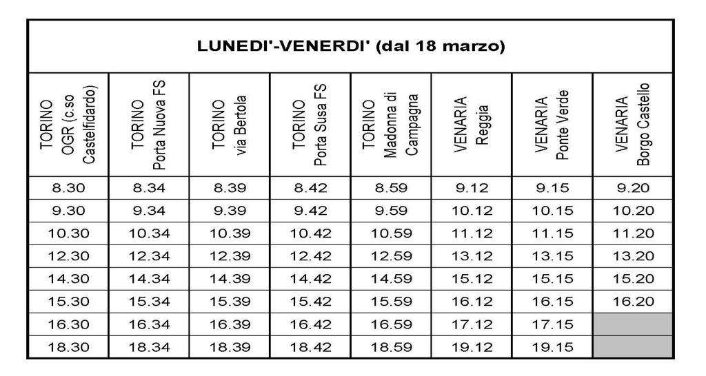 9:15 17:35 Centro