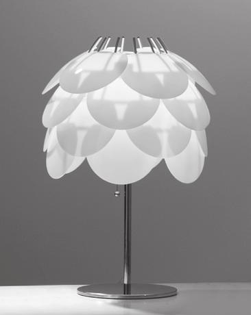 lampade da tavolo Nuvole vagabonde design Elio Martinelli, 1999 o integrato 775 12 H 170 8 acciaio lucido 1X15W E27 A+ 474,00 578,28 diffusa, base in acciaio lucido,