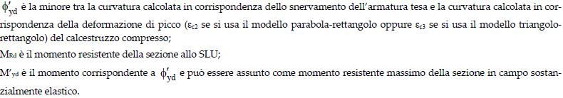 Costruzioni in calcestruzzo - Duttilità