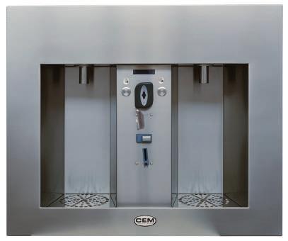 Erogatore per casa dell acqua Water dispenser for public fountain Installation space dimensions 11 Ideato per essere integrato in costruzioni