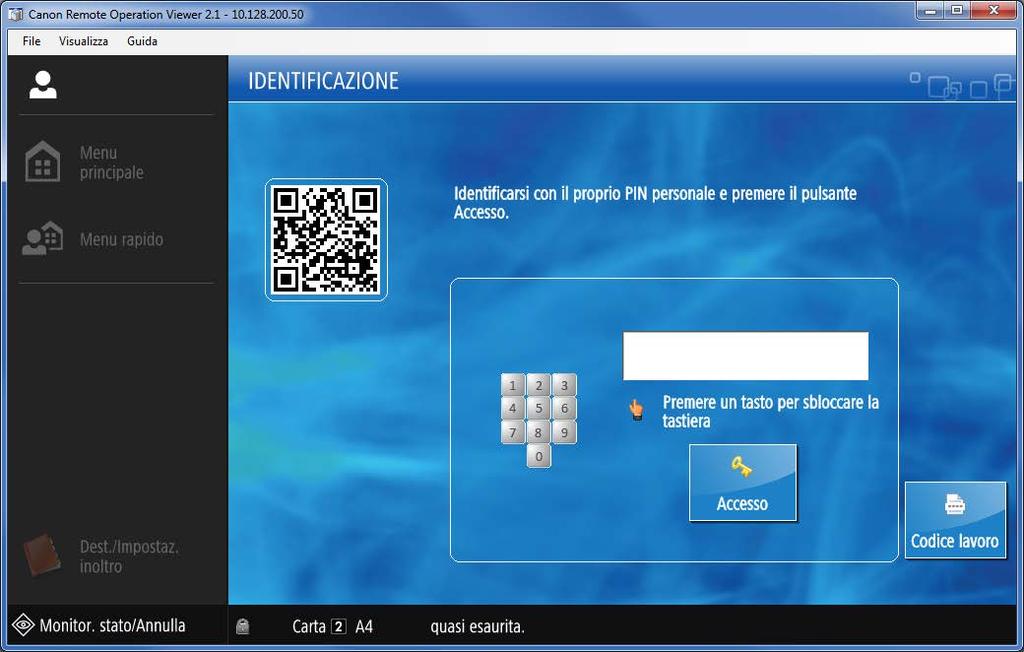 Servizi agli Utenti e DTM Servizi ICT Pagina 4 di 8 Ovvero il lavoro di stampa viene effettivamente prodotto dopo che il richiedente ha sbloccato la stampante con un proprio identificativo personale