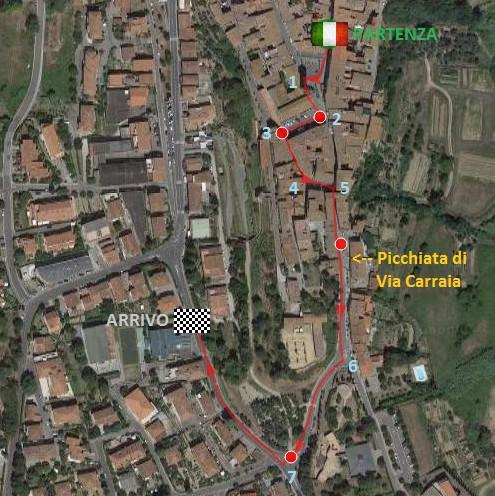Prato 78 km, 1h10 di percorrenza Viareggio 70 km, 58 minuti di percorrenza Arezzo 145 km, 1h43 di percorrenza Massa 94 km,