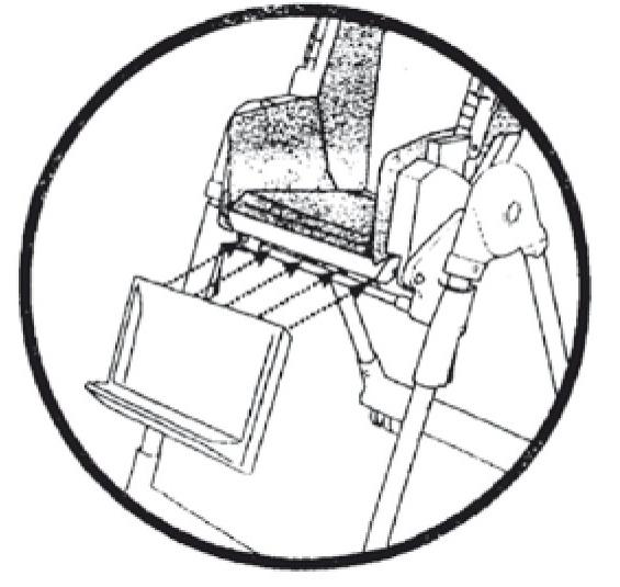 ASSEMBLY B1-B2 B3 B3 B. SEAT ASSEMBLY Hook the seat onto the seat support located on top of frame. (Ensure that two female slots of seat support are aligned with corresponding male pieces on seat).