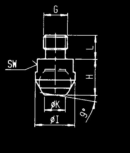 20,7 10,5 24 24 115 73726 20xM20 M20x50 27,3 20,0 30 30 230 Nr. 7110DKX-**xM** Vite di pressione con sfera.