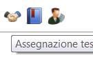 In questa schermata sono disponibili diverse azioni che è possibile intraprendere: a) Assegnazione Tesi Cliccando sulla relativa immagine si accede ad una successiva schermata in cui è possibile