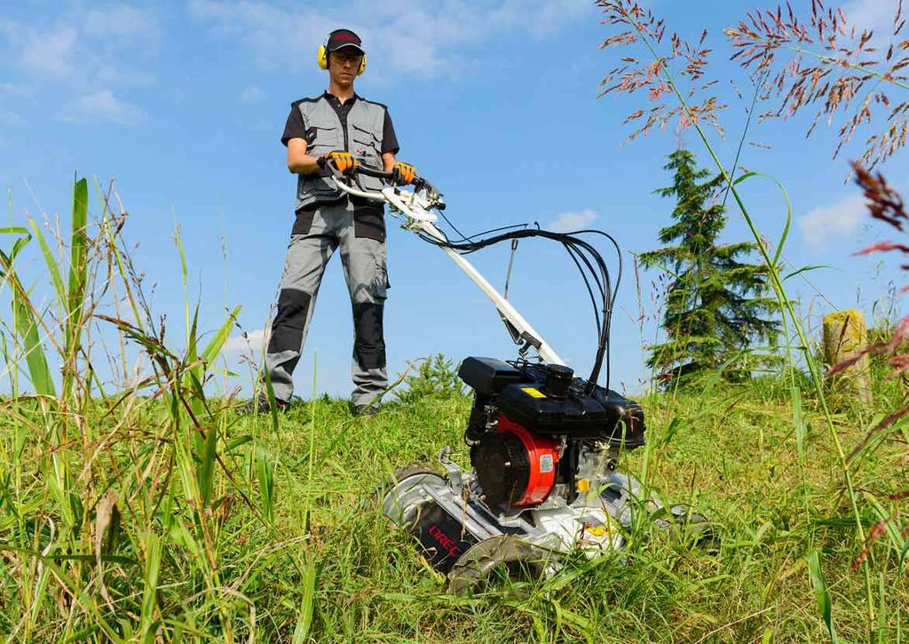 RaSaERBa FaLCIaTUTTO da pendenza 4WD Il rasaerba Orec Spider Mower