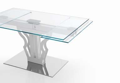 top table extra-light transparent