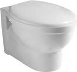 XCU CULT sanitari sospesi 51/wall hung sanitary wares CM 51x35xh32,5 plt italy pz.18 - plt export pcs.20 kg 17 Bidet sospeso monoforo cm 51. Cm 51 wall-hung one-hole bidet.