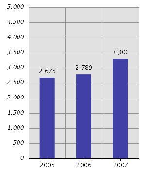 Indicatori di sviluppo aziendale (migliaia di euro) Fatturato Utile/perdita