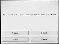 Per impostare la lingua desiderata sfiorare il corrispondente tasto a sfioramento (Touch-Button).