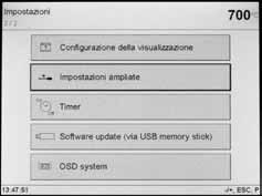 Alla schermata Selezione Programma, col tasto 0 si potrà poi cambiare dal gruppo in corso a quello usato frequentemente.