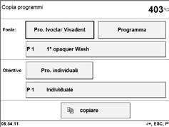 Qui di seguito sono brevemente descritte le impostazioni più importanti modificabili alla voce Impostazioni ampliate : Protezione da scrittura gruppi Consente all operatore di proteggere un intero