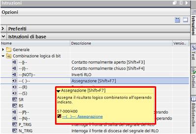 1- Portare il puntatore del mouse sullo strumento di cui si vogliono ottenere informazioni dettagliate; 2- Comparirà una finestra gialla con all interno il nome dello strumento in questione.