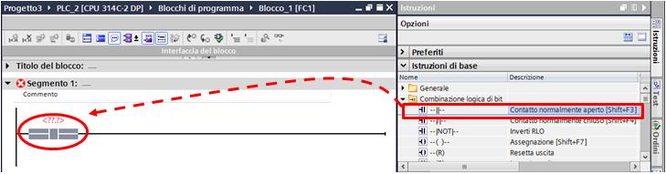 segmento è necessario seguire i seguenti passi: Selezionare il segmento precedente al punto in cui vogliamo inserire il nuovo segmento; Cliccare sul