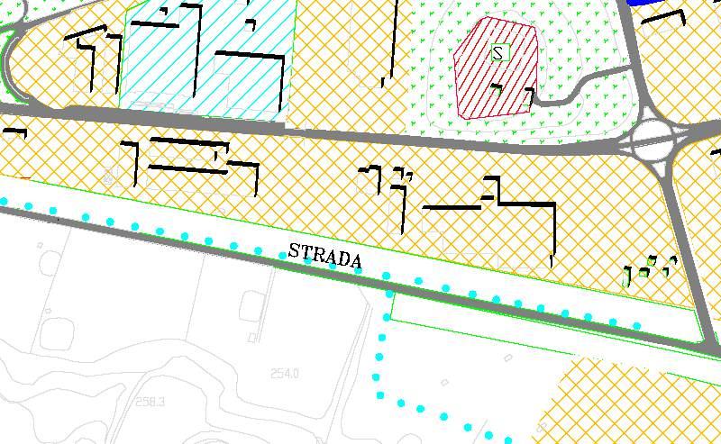 Agglomerato industriale di Caltagirone, il lotto attuale ricade in area classificata Zona Insediamenti Produttivi.