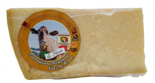 Parmigiano Reggiano DOP - Vacche Rosse - spicchio Codice: FPR040 Peso: kg.