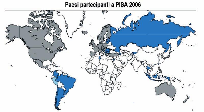 1.1.2 La partecipazione a PISA 2006 a livello internazionale Hanno partecipato a PISA 2006 cinquantasette paesi, tra i quali tutti i trenta paesi membri dell OCSE e ventisette paesi partner.