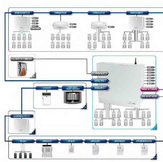 TP16-512 SISTEMI - TP16-512 Ingressi CPU SPEED 8 STD SPEED 4 SPEED 8 SPEED ALM8 PL SPEED 4 PLUS Configurazione di sistema SPEED 8 PLUS SPEED ALM8