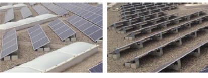 Impianti fotovoltaici Corpo A-Z: 90,22 kw Corpo DICATECH: 35,62 kw