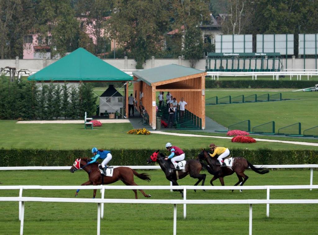 Golf & Ippodromo San Siro Golf vede la sua location all interno della pista dell Ippodromo del Galoppo, raggiungibile tramite il tunnel sotterraneo che dalla Palazzina di ingresso arriva direttamente