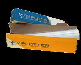 Plotter CAD Plotter CAD paper rolls Rotoli plotter in carta opaca gr 60 (anima diametro 50) Opaque plotter CAD paper rolls gr 60 (diameter core 50) codice/code formato/size quantità per scatola/