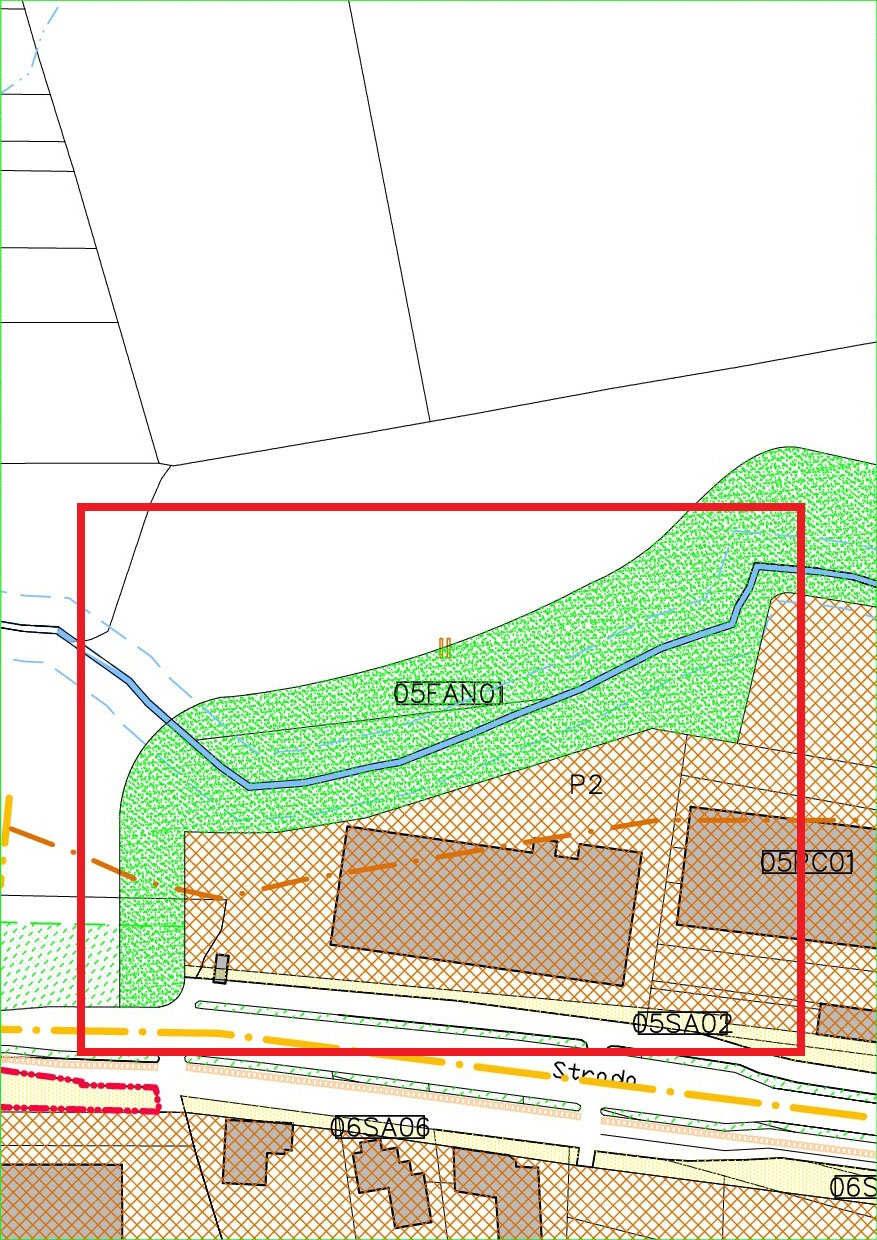 Fig. 3 - Estratto del P.R.G. vigente - 3.