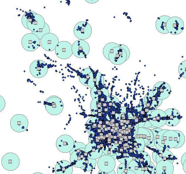 Considerazioni copertura VDSL La copertura dichiarata in VDSL non sempre tiene conto delle distanze dagli armadi, infatti oltre 500 metri le prestazioni decadono rapidamente.