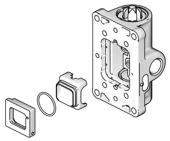 8: Installazione della coppa ti2752a 08 Bordi rivolti verso l alto Motori M07xxx, M2xxx e M8xxx: lubrificare e installare l anello di tenuta della coppa ( 2b) sul corpo della coppa ( 2a), quindi