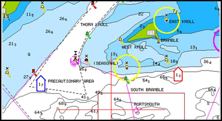 I dati sulle maree e sulle correnti disponibili nella cartografia Navionics si riferiscono a una data e un'ora specifiche.