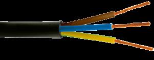 Isolante elettrico di cavi per collegamenti mobili. Mescola termoplastica a base di polivinilcloruro di tipo TM2. Colori standard: bianco e nero. Altri colori su richiesta.