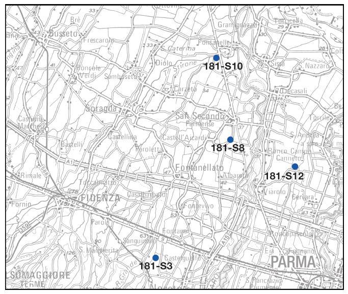 Provenienza appenninica o padana dei