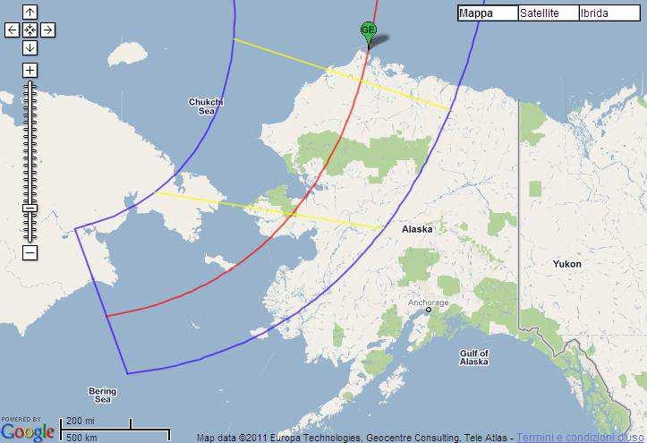 2033 30 marzo mercoledì Eclisse Totale ALASKA Nome 8.