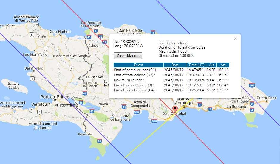 36, 6 m 06 s 77 Santo Domingo 14.