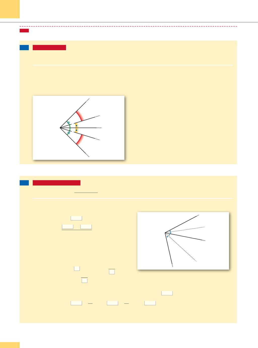 pitolo G1. L geometri del pino SRIZI 118 Teoremi sugli ngoli SRIZI GUI isegnimo due ngoli, W e cd W, il secondo interno l primo, in modo che entrmi ino l stess isettrice s. imostrimo che c W, d W.