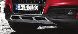 combinazione con: cerchi in lega di alluminio Audi exclusive design offroad a 5 razze, 8 J x 19 con pneumatici 235/55 R 19; cerchi in lega di alluminio Audi exclusive design offroad a 5 razze doppie,