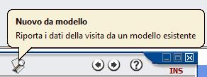 DESIDERATO Dalla gestione visita è possibile selezionare