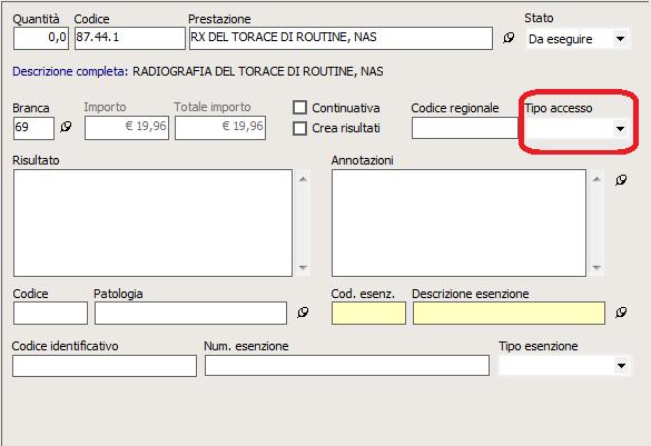 finestra, come sotto evidenziato.