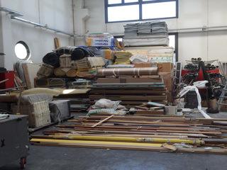 Piersanti Mattarella 20 Merci residue a magazzino (alluminio, pareti, cartongesso,