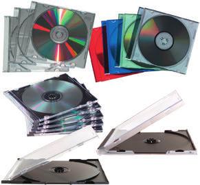 14-37-450 4,49 3,99 Buste porta CD/DVD colorate Buste porta CD o DVD (cm 12 x 12 x 0,1 sp.