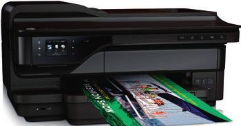Multifunzione Multifunzione inkjet Officejet 7612 Multifunzione per grandi formati in grado di stampare sino al formato A3+, scansionare, copiare ed inviare fax.