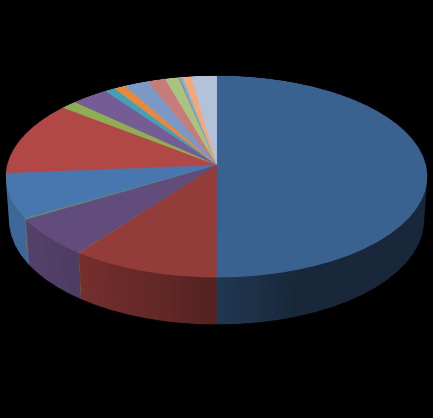 Analisi di contesto: Economia Incidenza delle varie attività economiche nell'ambito dei comuni del Gal Piceno Agricoltura 7% 12% 1% 1% 2% 2% 3% 1% 1% 0% 0% 1% 2% 50% Estrazione di minerali Att.