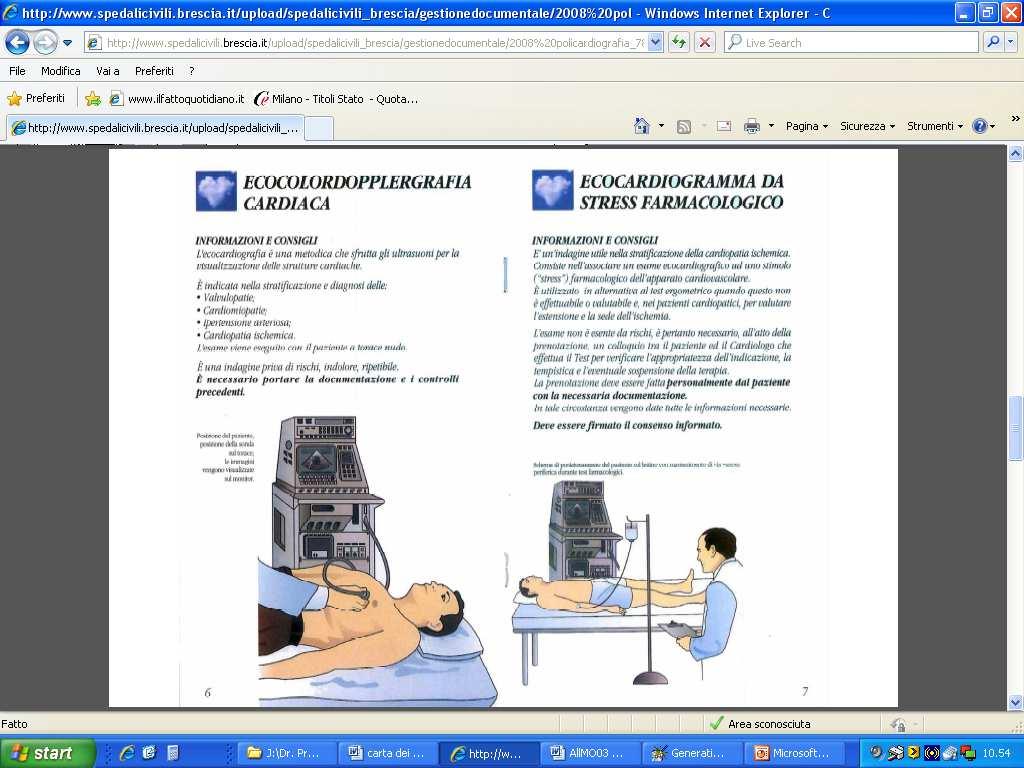 Rev. 02 Pagina 8 di 12 ECOCOLORDOPPLERGRAFIA CARDIACA L ecocardiografia è una metodica che sfrutta gli ultrasuoni per la visualizzazione delle strutture cardiache.