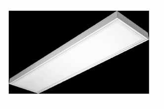 DIFFUSORE PRISMATIZZATO RUBIK 123 LEDPANEL SERIES INDOOR LIGHTING Emissione luminosa UGR < 19 Colore cornice Bianco Corpo profilato in alluminio verniciato a polvere con cornice in alluminio.